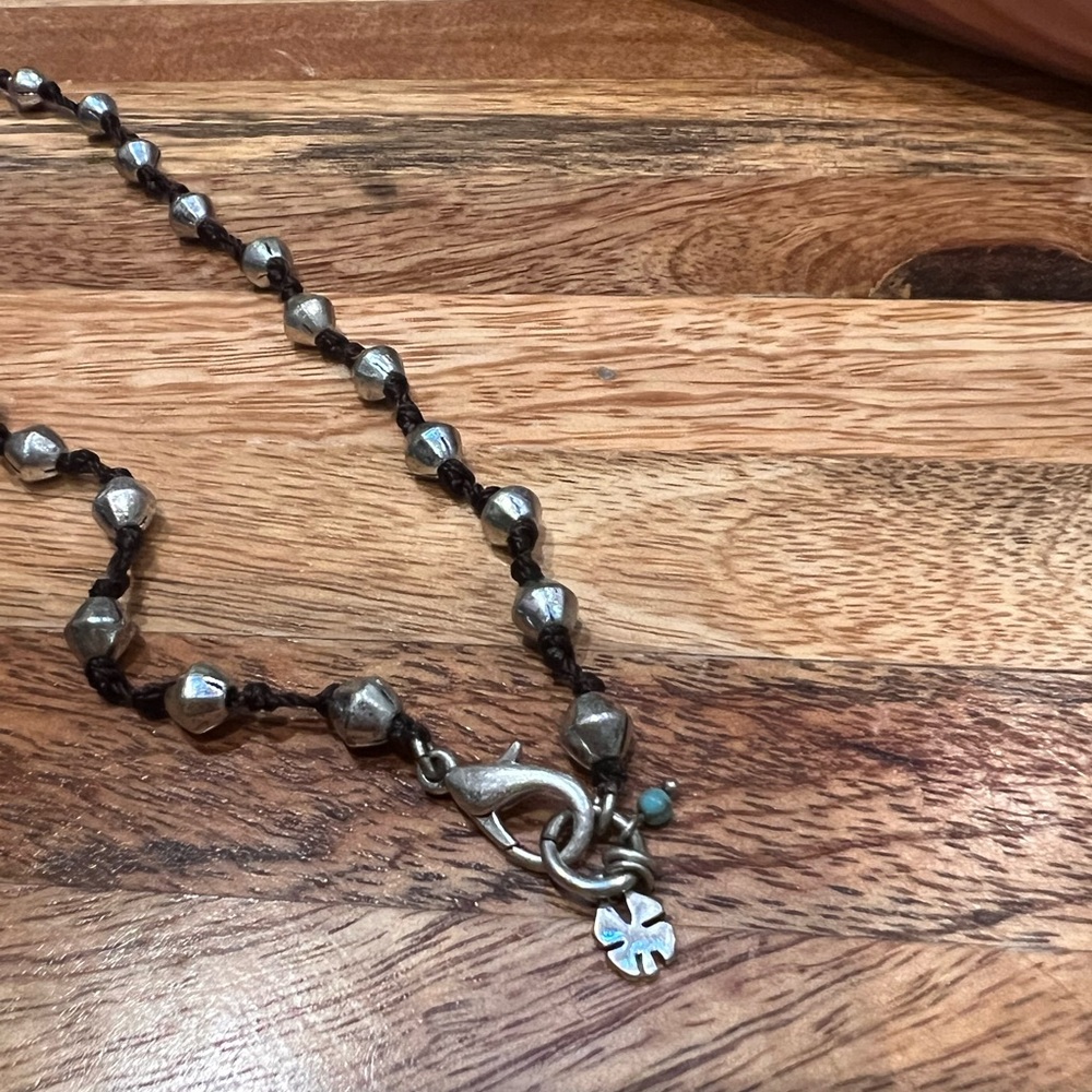 Lucky Brand silver toned reversible necklace with pendant - Picture 6 of 9
